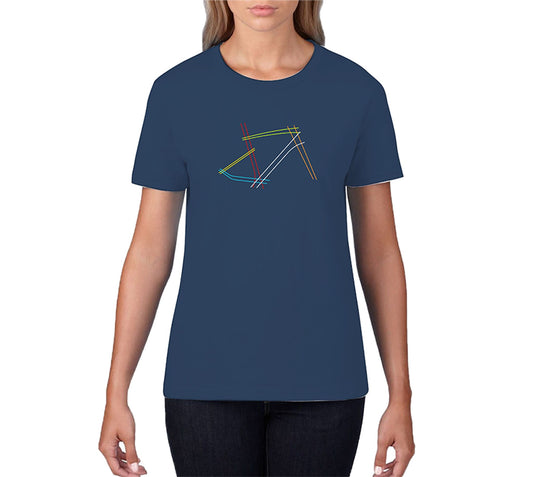 T-shirt Ridley woman casual navy