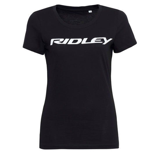 Ridley black t-shirt with logo Women